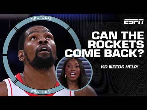 'KEVIN DURANT NEEDS HELP!' 🙏 - Chiney Ogwumike PLEADS with the Rockets vs. Lakers | NBA Today