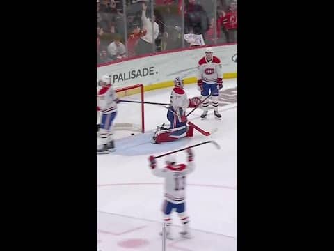 Jack Hughes with a Short Goal vs. Montréal Canadiens