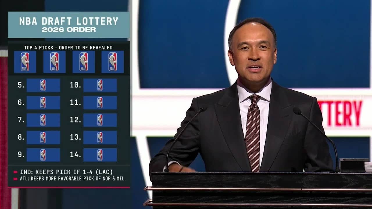 The 2026 NBA Draft Lottery