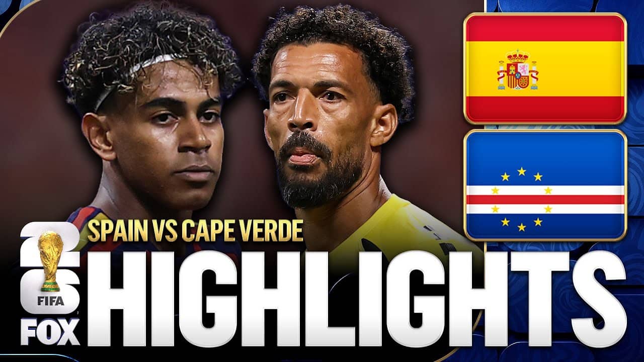 Spain vs Cape Verde Highlights 🌎🏆 2026 FIFA World Cup™
