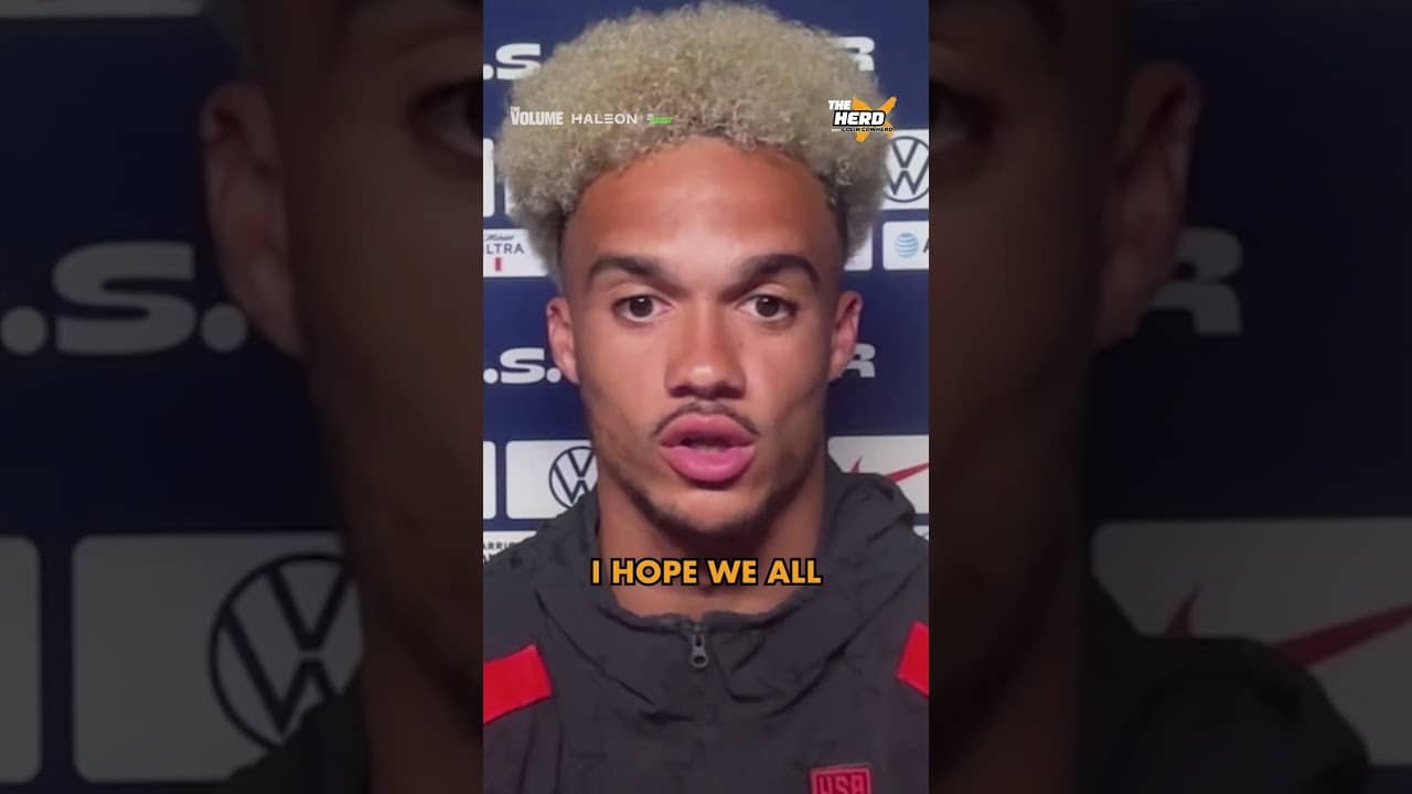 Antonee Robinson previews "BIGGEST GAME" in USMNT history