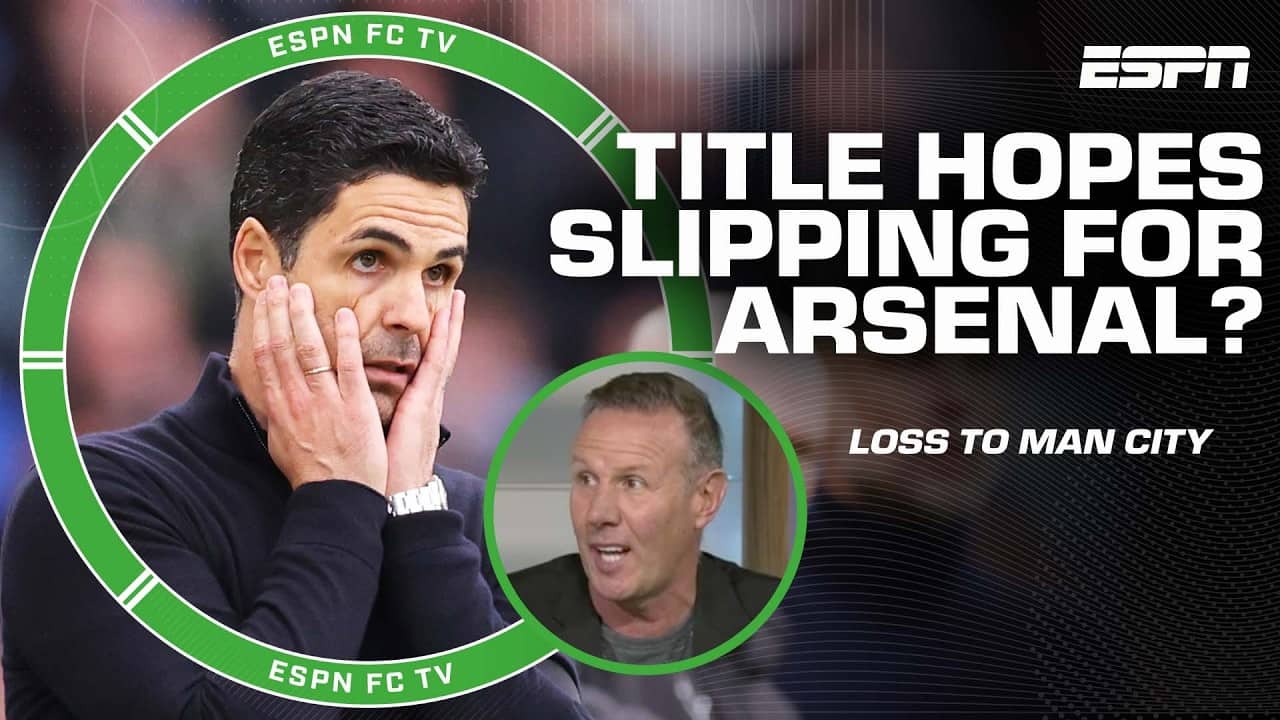 Criag Burley thinks THIS could cost Arsenal and Mikel Arteta the title 👀🗣️ | ESPN FC