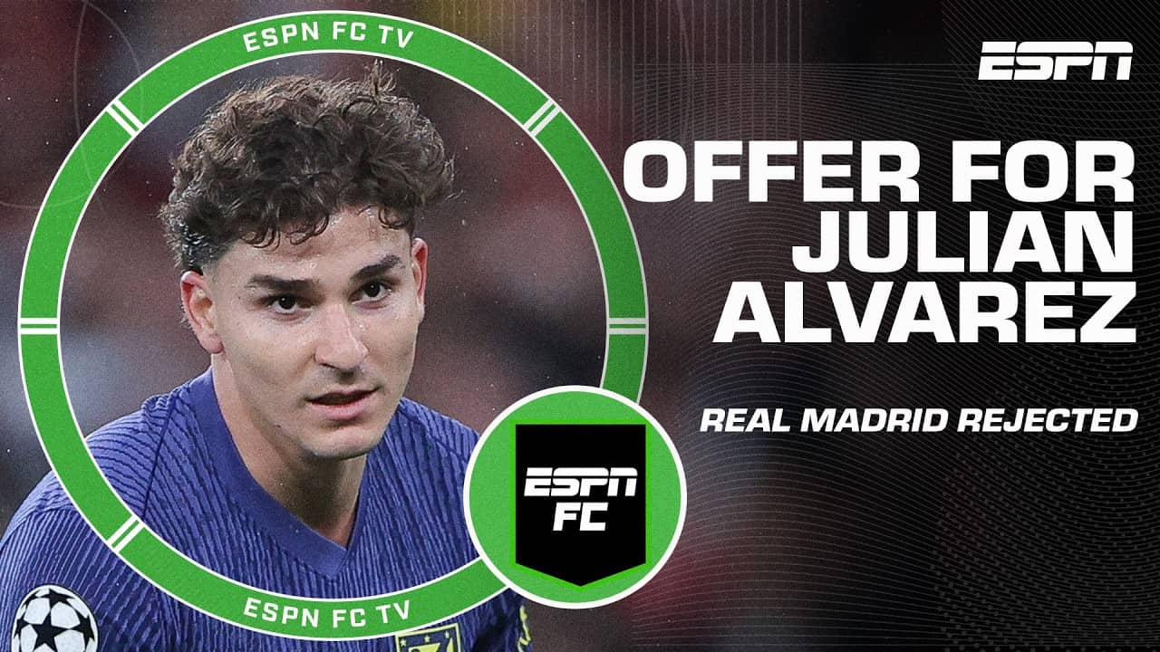 Real Madrid announce €150M offer for Julian Alvarez was REJECTED by Atletico Madrid | ESPN FC