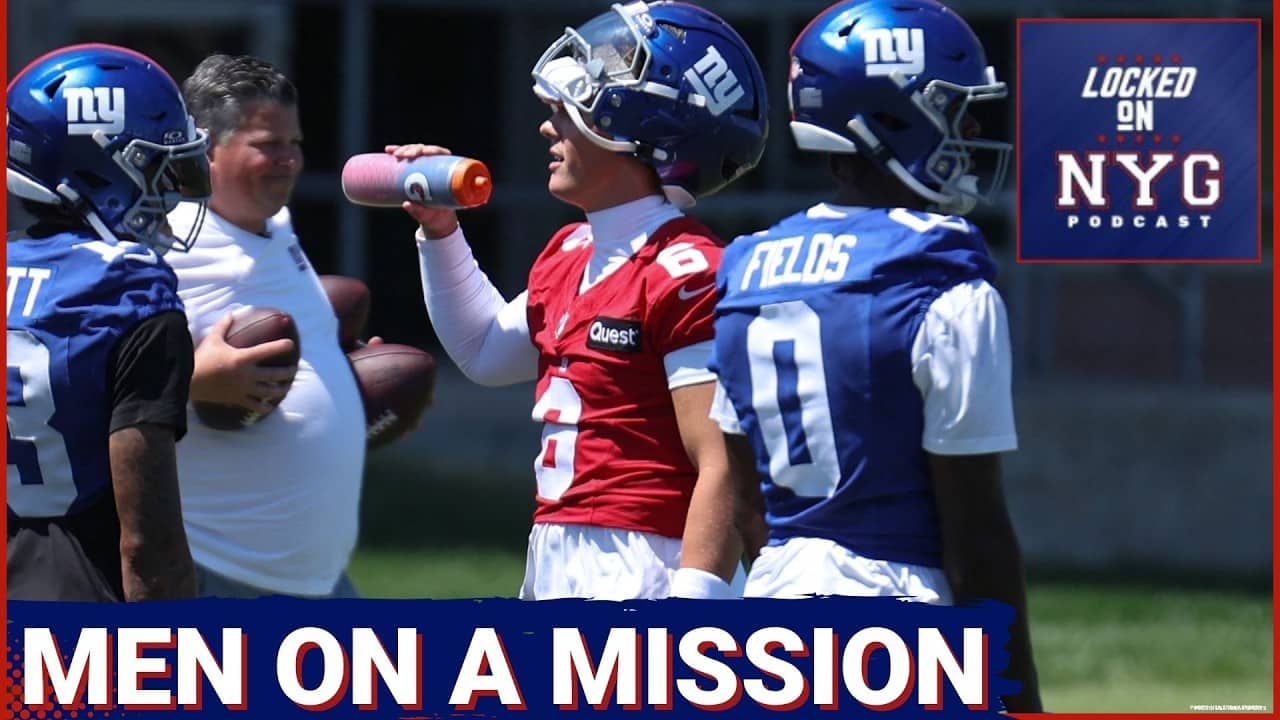 New York Giants Mandatory Mini Camp Takeaways: Men on a  Mission