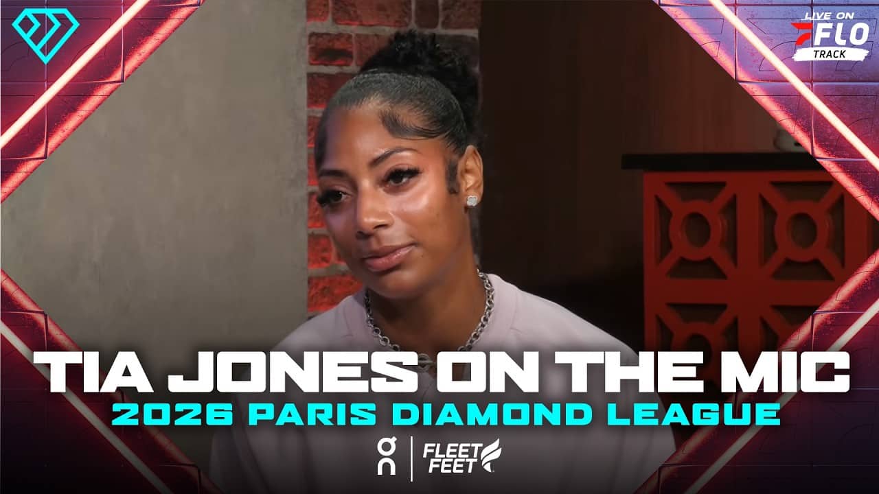 Tia Jones on the Mic for the 100mH & Steeplechase | The Athlete's Lounge