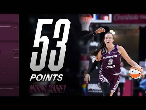 Marina Mabrey's Historic 53-Point Night | Full Highlights