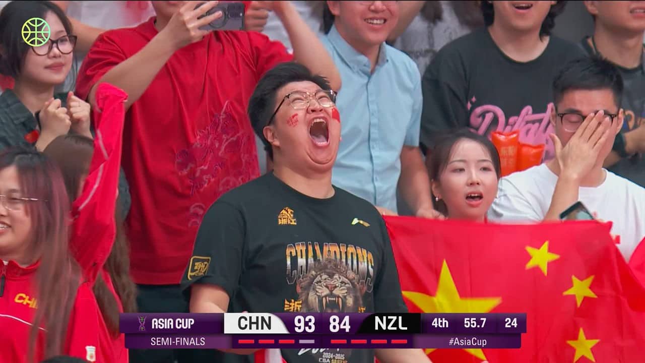 China Defeat New Zealand in a Semifinal THRILLER