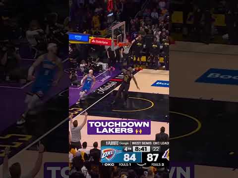 What a sequence from the Lakers 😱