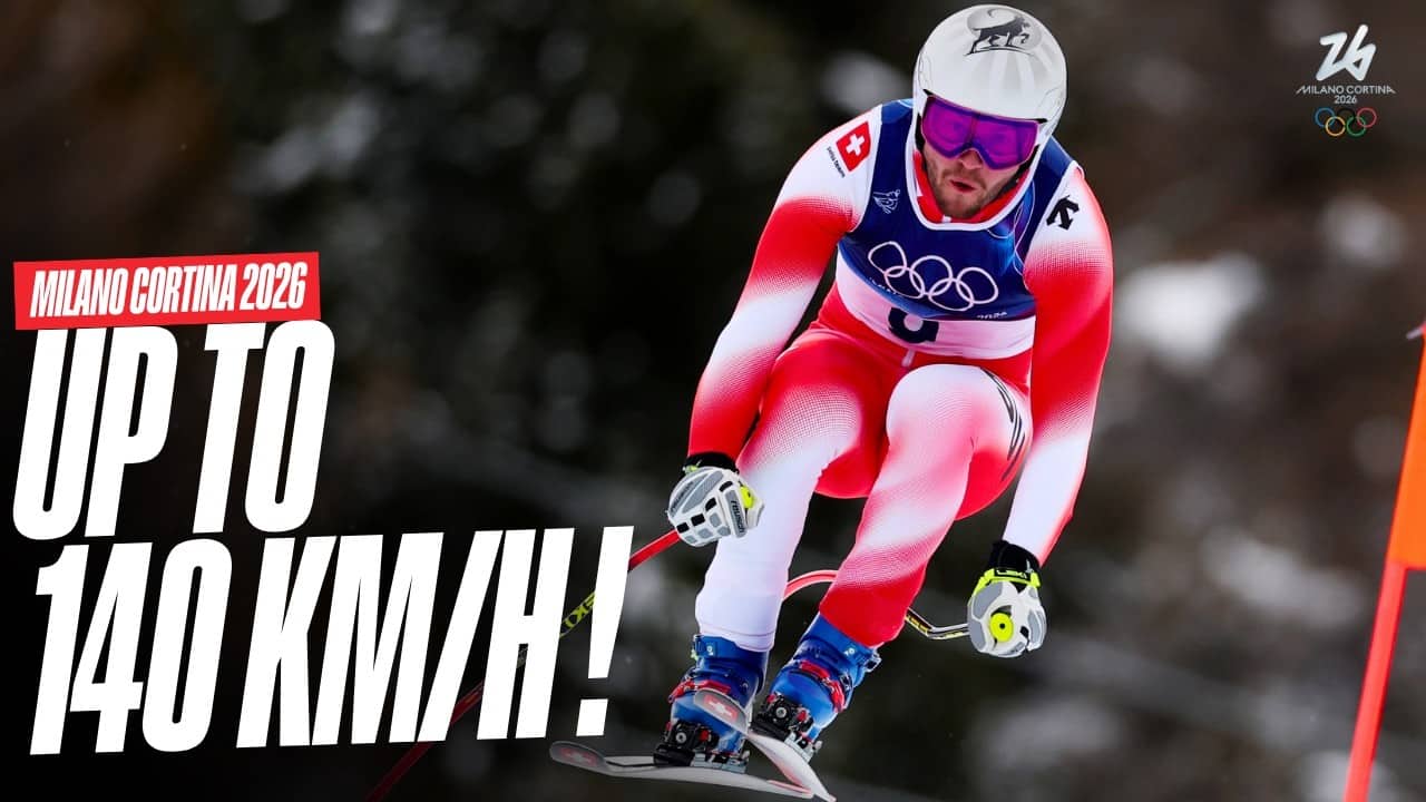 SPEED KINGS! 🤯🎿 The Fastest Speeds Reached at Milano Cortina 2026 | Men's Alpine Skiing Top Moments