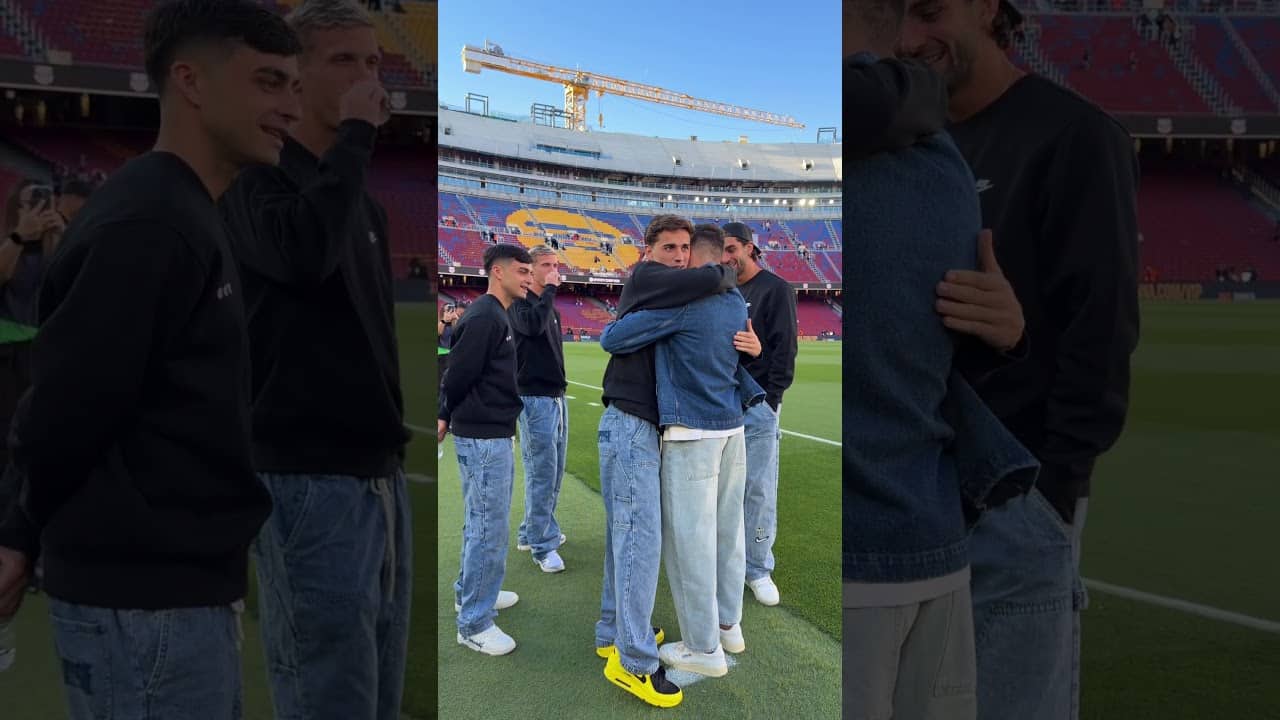 Jordi Alba 🤝 Barça family, back together 💙❤️ #shorts #fcbarcelona #ElClásico