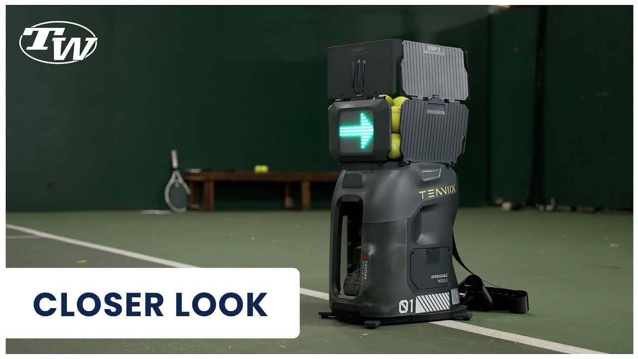 Tenniix Basic AI Ball Machine: Perfect for Coaches & Players? Portable, light & battery-operated 🤖
