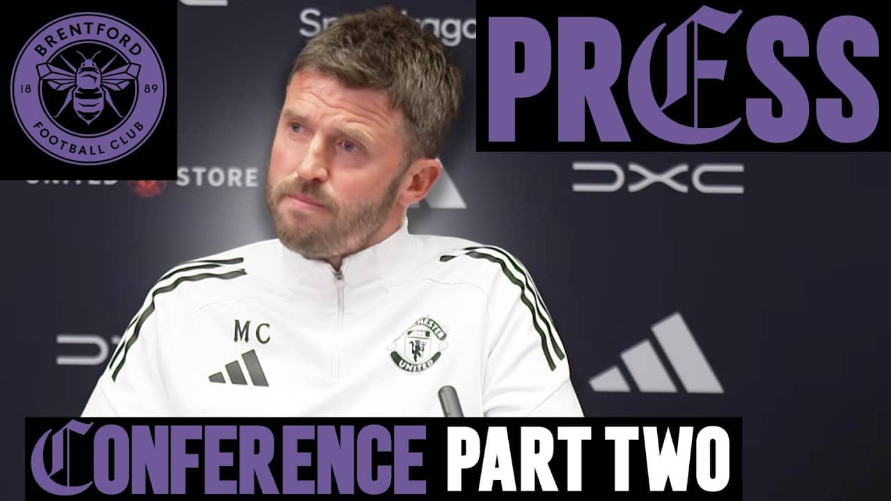 "I Find It Hard To Understand." | Michael Carrick Pre-Brentford | Press Conference: Part Two