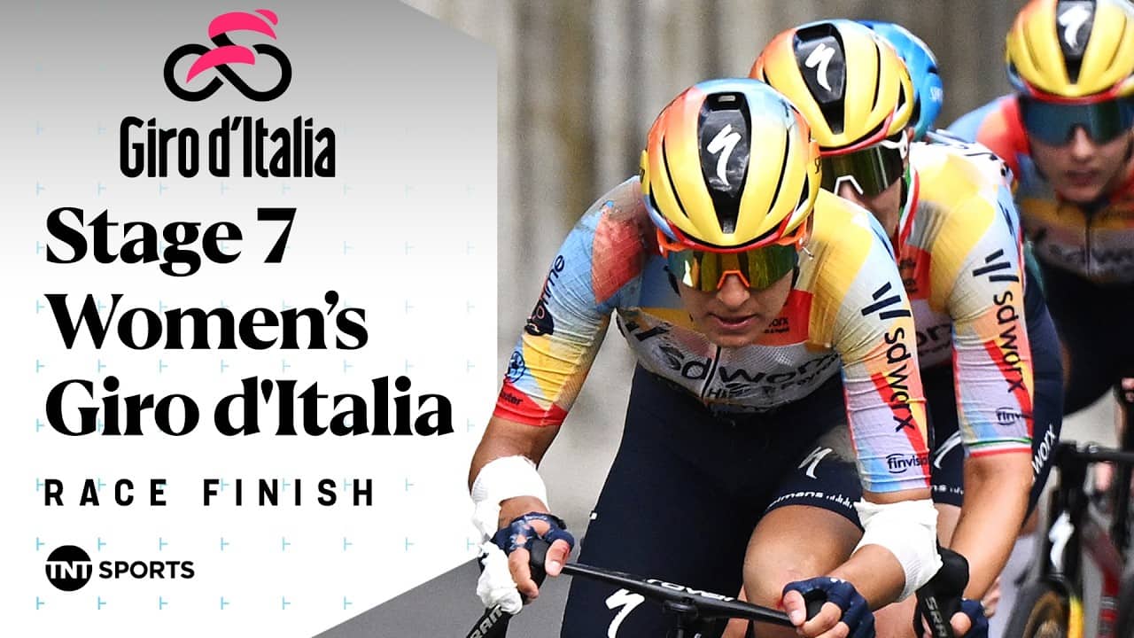 WHAT A FINISH! 🤩 | 2026 Women's Giro d'Italia Stage 7 Final KM's | TNT Sports Cycling