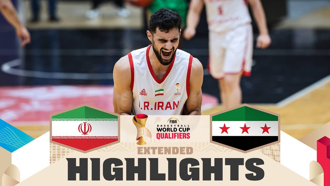 Iran 🇮🇷 hold off Syria 🇸🇾 to advance to Second Round | HIGHLIGHTS | #FIBAWC 2027 Qualifiers