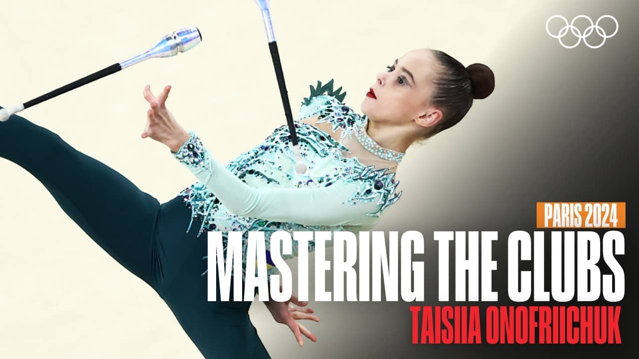 16-Year-Old Taisiia Onofriichuk Makes Ukraine Proud 🇺🇦🤸‍♀️ | Paris 2024