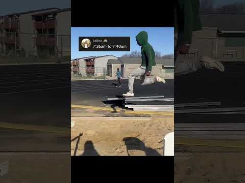 He double jumped 😮 (via @corderolcampbell/TT)