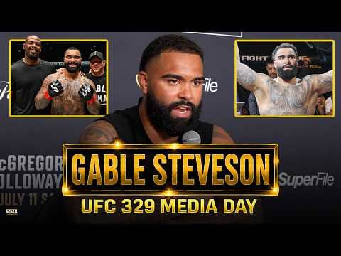Gable Steveson: Josh Hokit Would Be 'SMART' Moving To 205; Plans 'VICIOUS' UFC Debut | UFC 329
