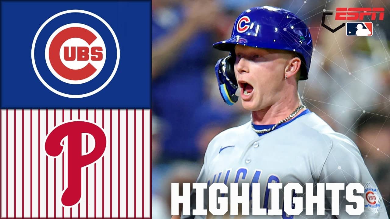 Chicago Cubs vs. Philadelphia Phillies | Full Game Highlights | ESPN MLB