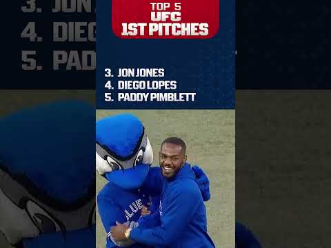 Jon Jones and the MOST memorable UFC first pitches at MLB games!