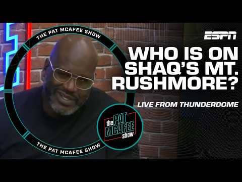 Shaq reveals THIS player deserves to be in the GOAT conversation 🐐👀 | The Pat McAfee Show