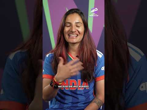 रेणुका ने की तारीफ़ जेमिमा की इस पारी की  #t20worldcup #cricket #reels