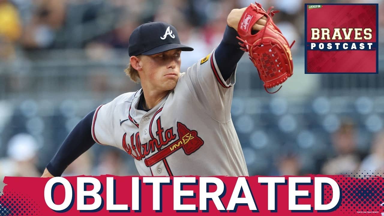 BRAVES POSTCAST: Atlanta Braves OBLITERATED by Pittsburgh Pirates in PNC Park LIVE REACTION