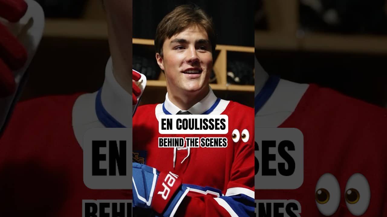 Draft day with Habs prospect Cooper Cleaves #NHL #Shorts