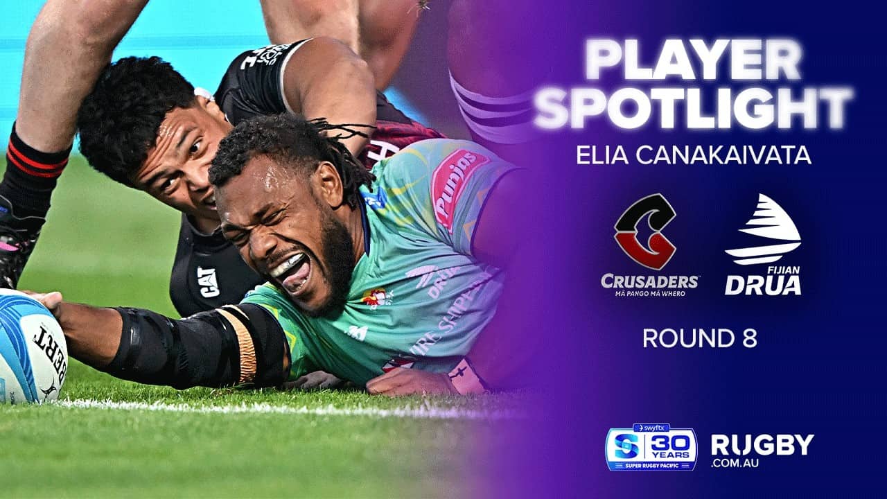 Elia Canakaivata scores a double for Fijian Drua 💥 | Super Rugby Highlights