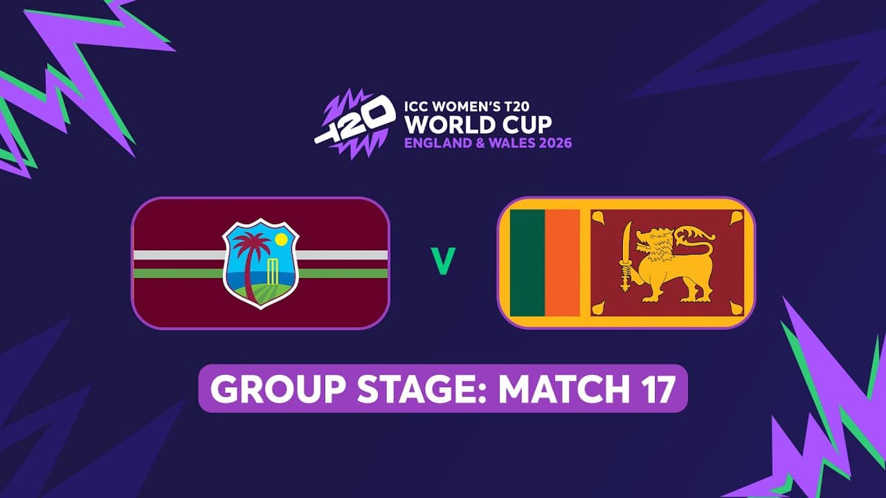 ICC Women's T20 World Cup 2026: West Indies vs Sri Lanka (English) #t20worldcup
