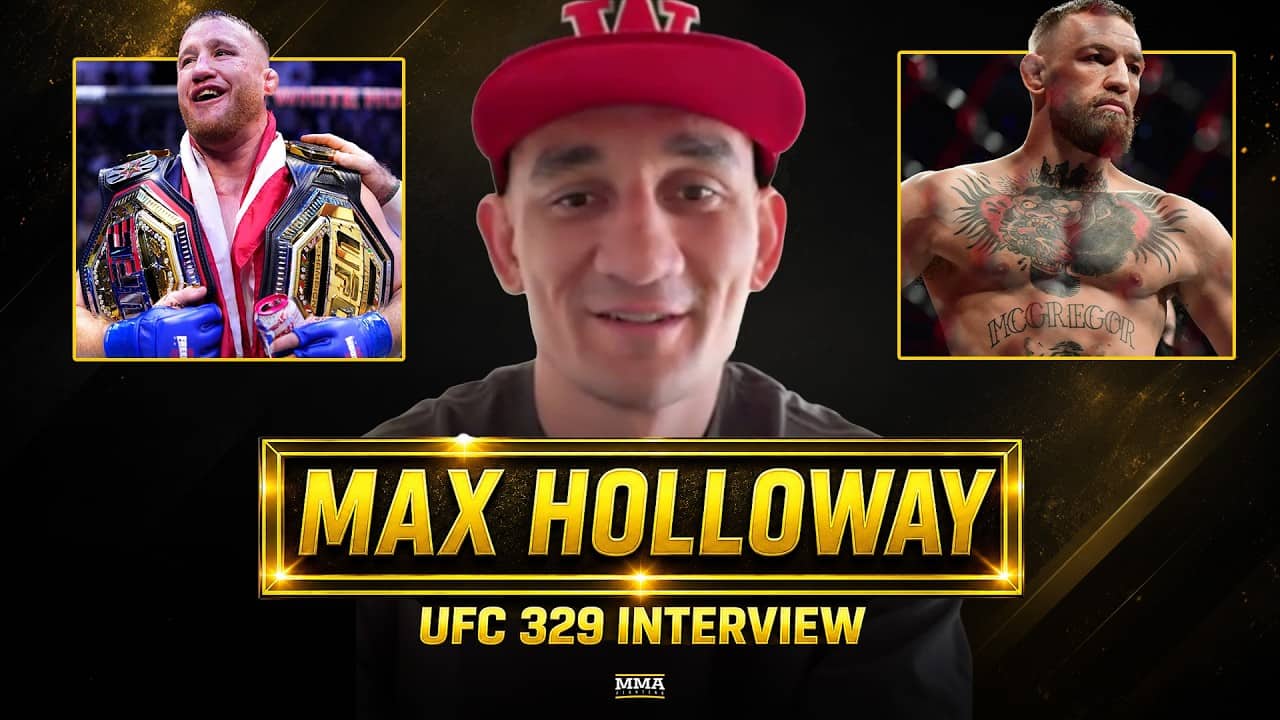 Max Holloway RESPONDS to Justin Gaethje, Calls Conor McGregor Rematch 'Do or Die' for Both