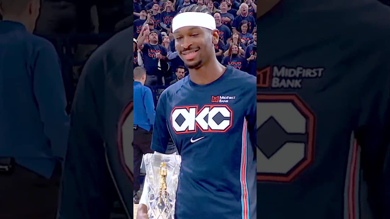 Your 2025-26 @kia NBA MVP, Shai Gilgeous-Alexander!