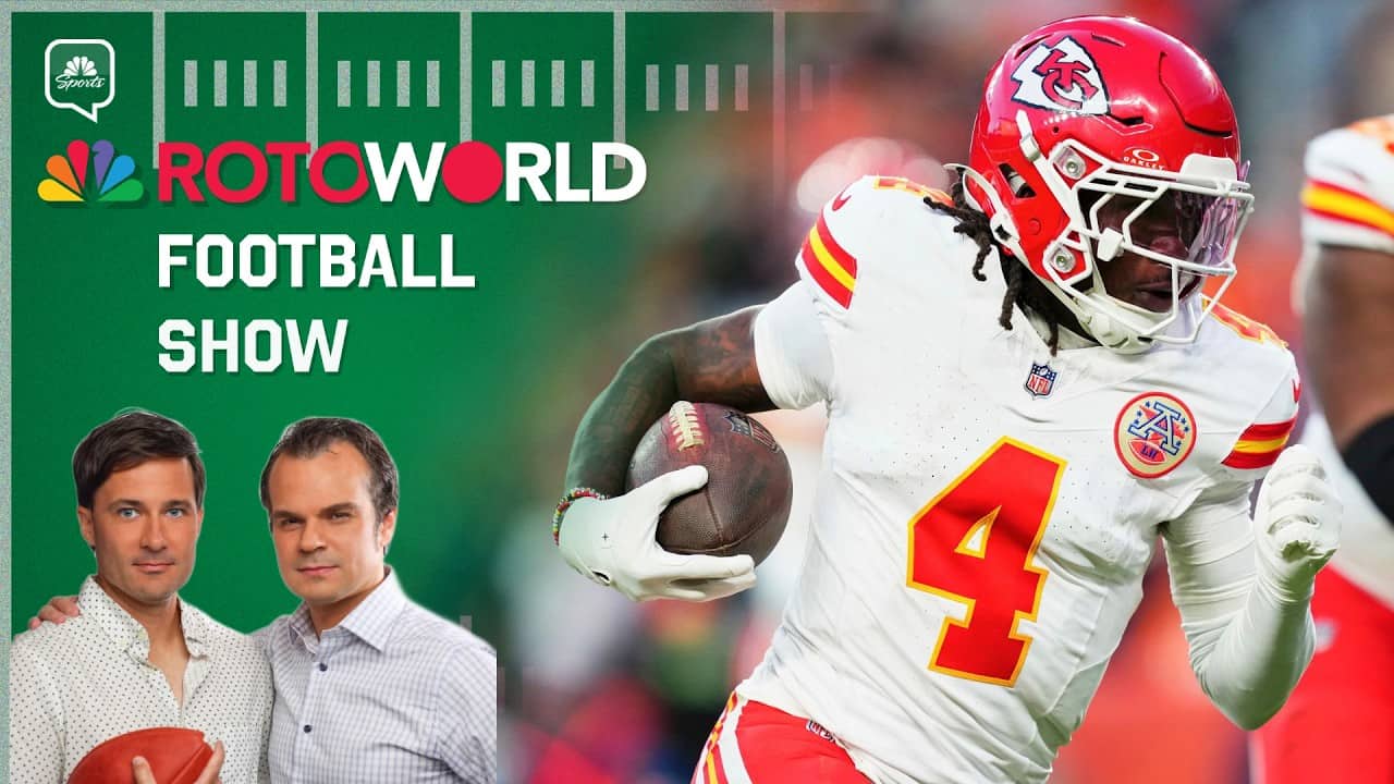 More Rashee Rice trouble + RotoPat’s GM Rankings | Rotoworld Football Show (FULL)