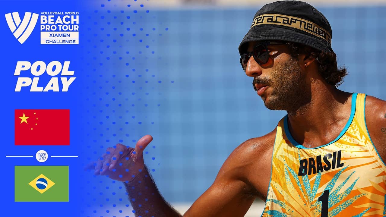 Wang Y. W./DU Hongjun vs. Gabriel/Johann - Pool Play Highlights | Xiamen 2026 #BeachProTour