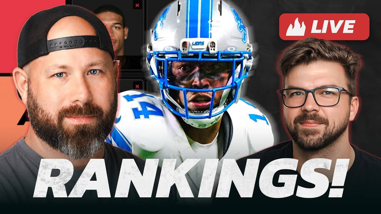 Ranking Fantasy Football's Top 40 Wide Receivers (2026 Update)