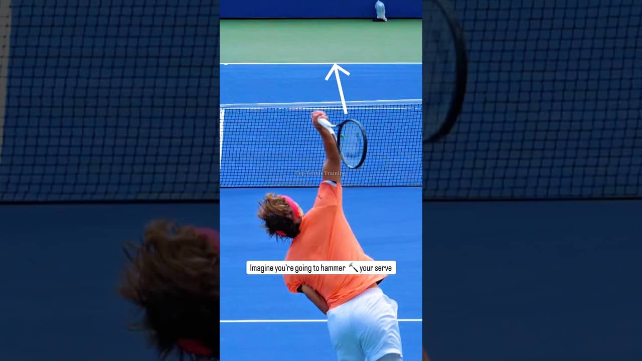 Hammer Your Serve For More Power 🎾🔨