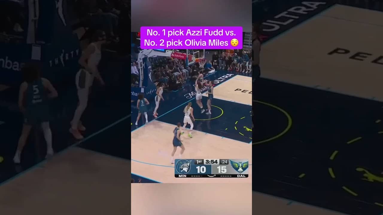 The top two picks in the 2026 WNBA Draft 🍿