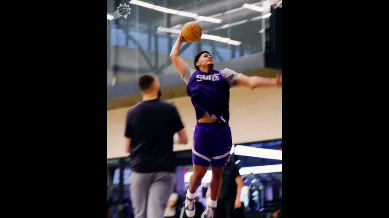 First look of our rook in the gym 👀 #shorts | Phoenix Suns