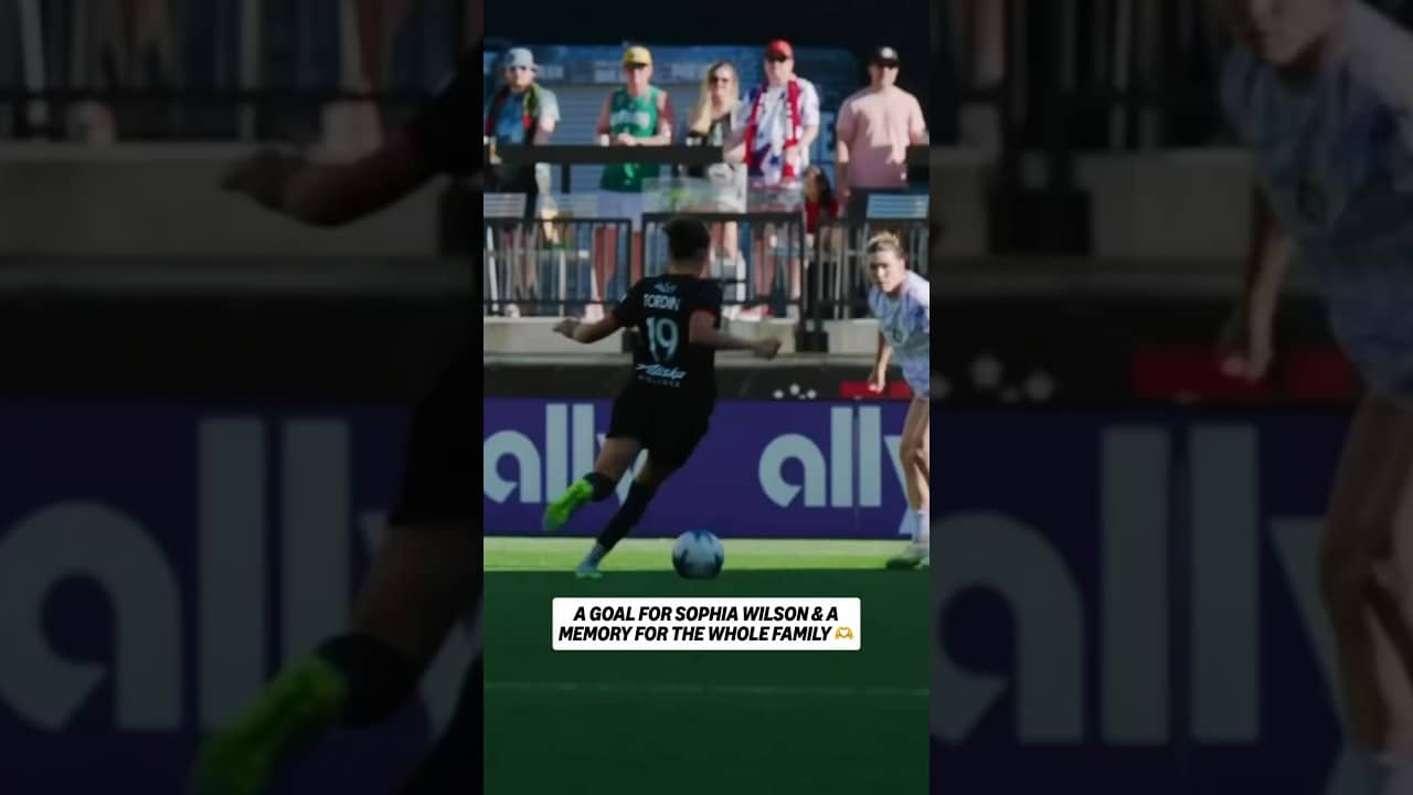 Nothing beats scoring with your biggest fans in the stands 🥹🫶