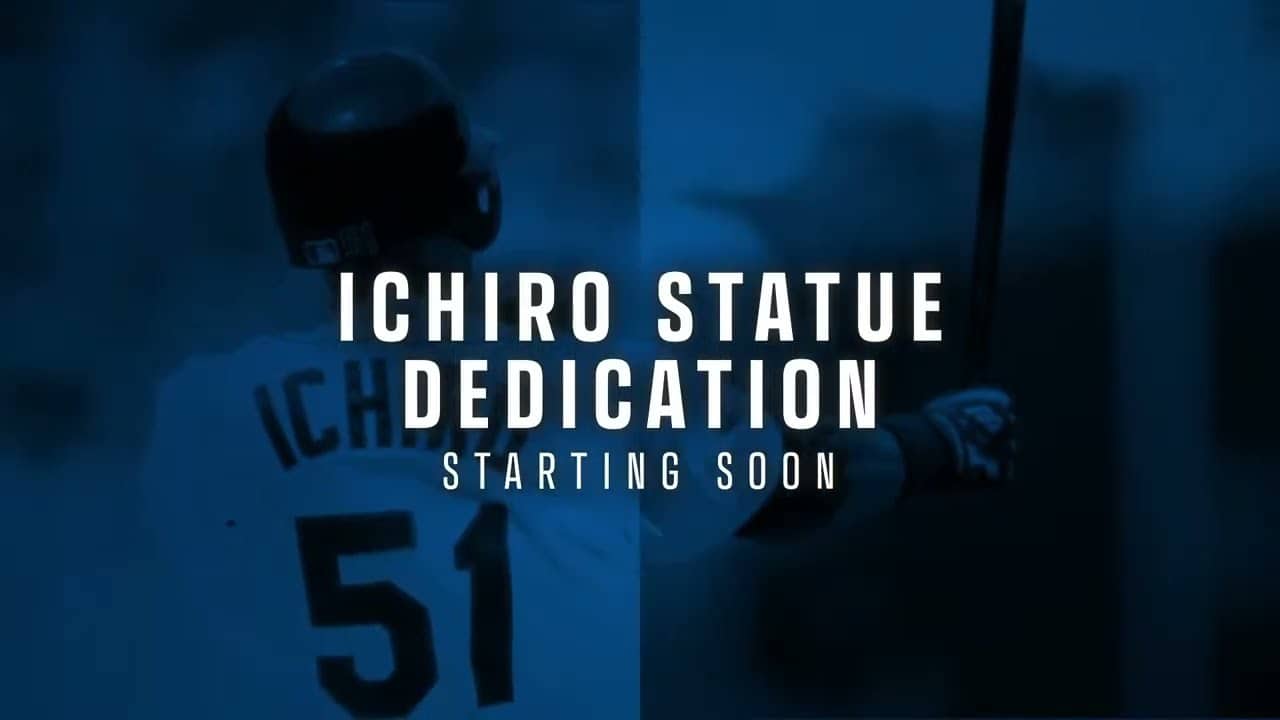 Seattle Mariners Unveil Ichiro Statue Outside T-Mobile Park