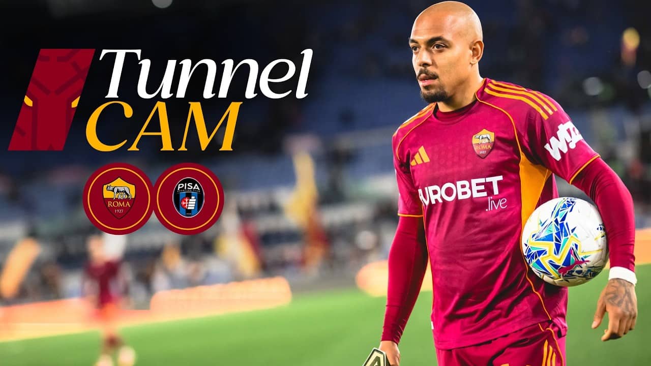 BEHIND THE SCENES ✨| ROMA 3-0 PISA