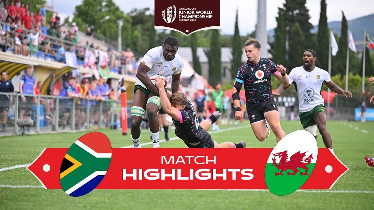 South Africa DELIVER 💪 | South Africa v Wales | Junior World Championships 2026 | Match Highlights