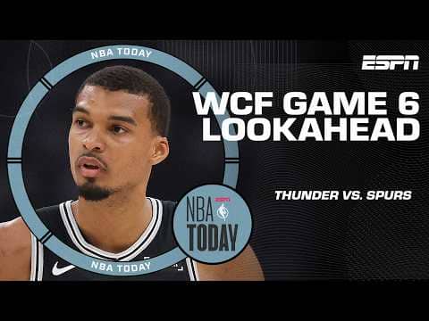 IT TAKES A VILLAGE to defeat the Spurs' POWERFUL defense 😮‍💨 Previewing WCF Game 6 | NBA Today