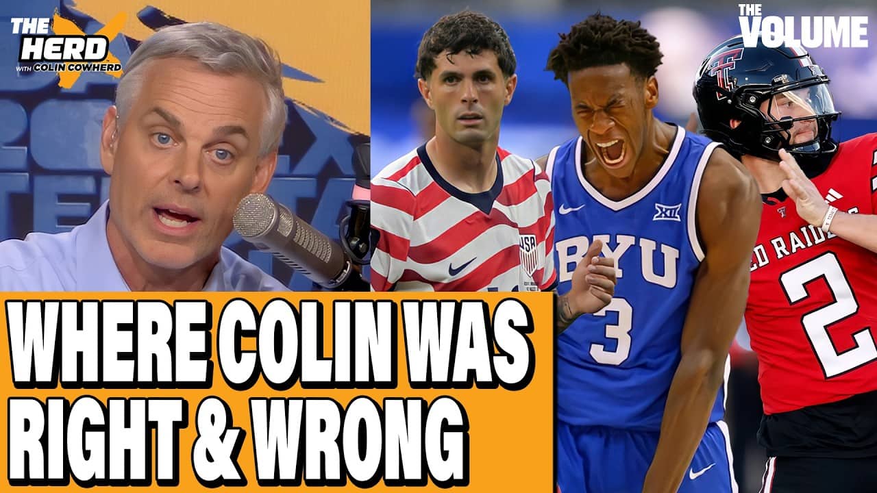 What Colin got RIGHT & WRONG: World Cup, Pittsburgh Steelers, NBA Draft | Colin Cowherd: THE HERD