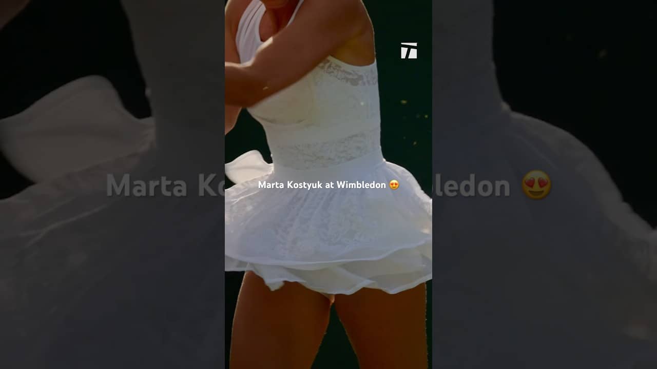 This match kit is perfection 💜 #wimbledon #tennis #wilson #tennisplayer #fashion