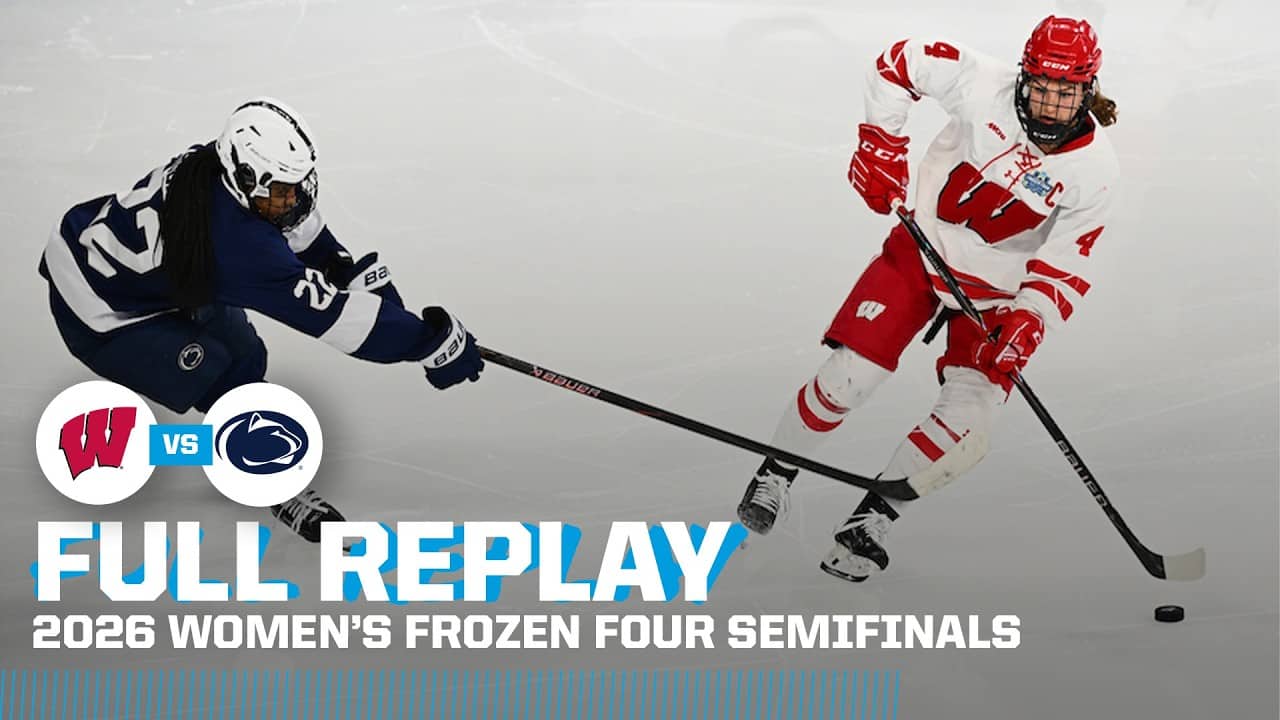 Wisconsin vs. Penn State: 2026 NCAA women's hockey Frozen Four semifinals | FULL REPLAY