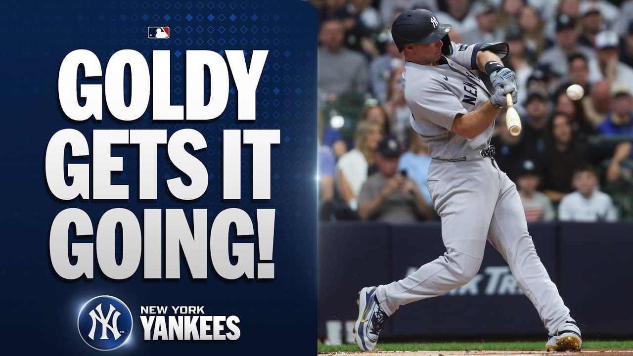 Paul Goldschmidt CRUSHES a LEADOFF HOMER for the Yankees! 💥 | MLB Highlights
