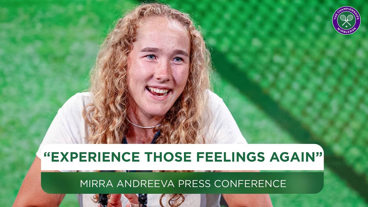 Mirra Andreeva | Pre-Championships Press Conference | Wimbledon 2026
