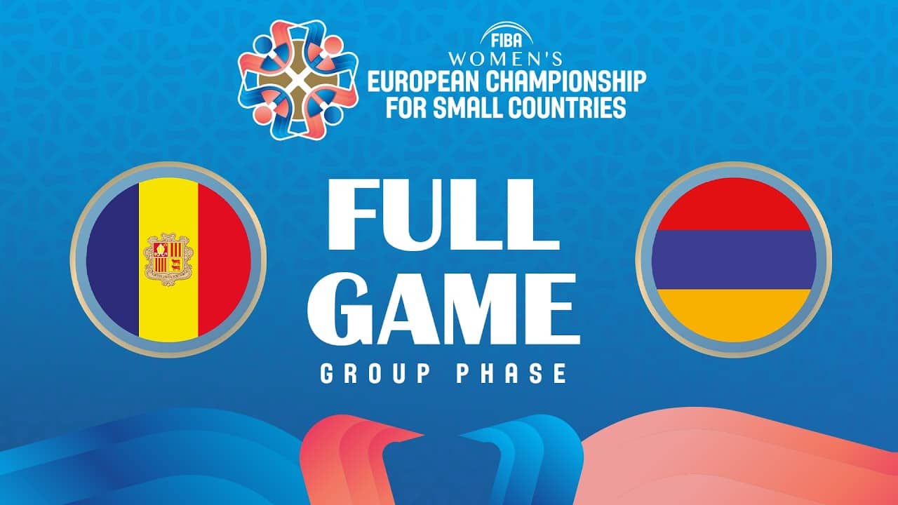 AND v ARM | Full Basketball Game | FIBA Women's European Championship for Small Countries 2026