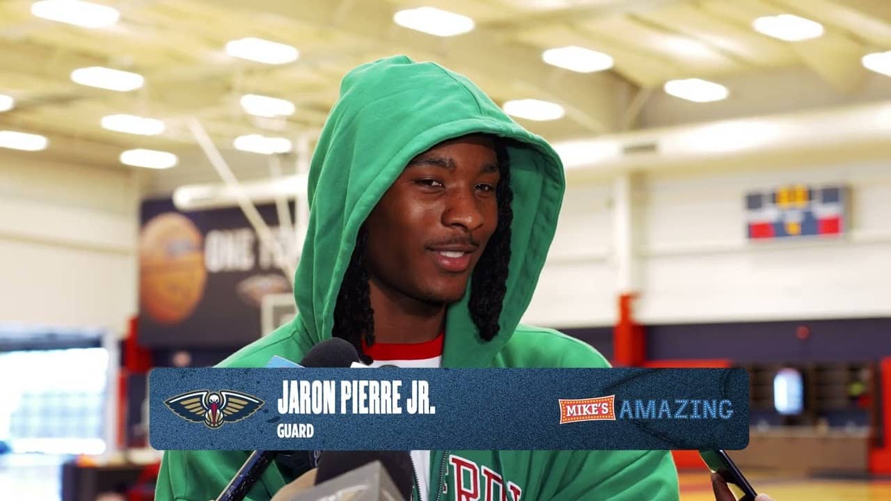 Jaron Pierre Jr. on first practice, Solomon Washington | 2026 NBA Summer League
