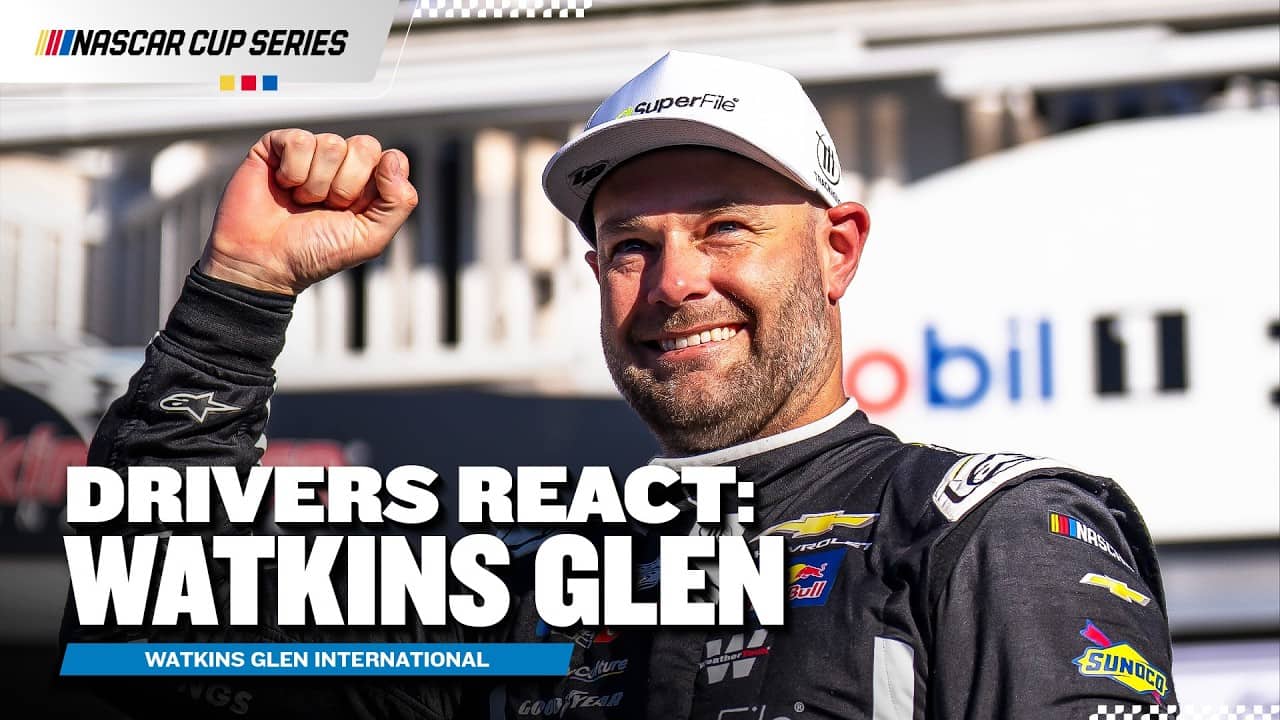 Shane van Gisbergen & Cup Series Drivers React to Watkins Glen | NASCAR